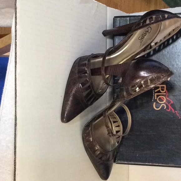 Carlos buy Carlos Santana NEW Leather Heels - Picture 5 of 10